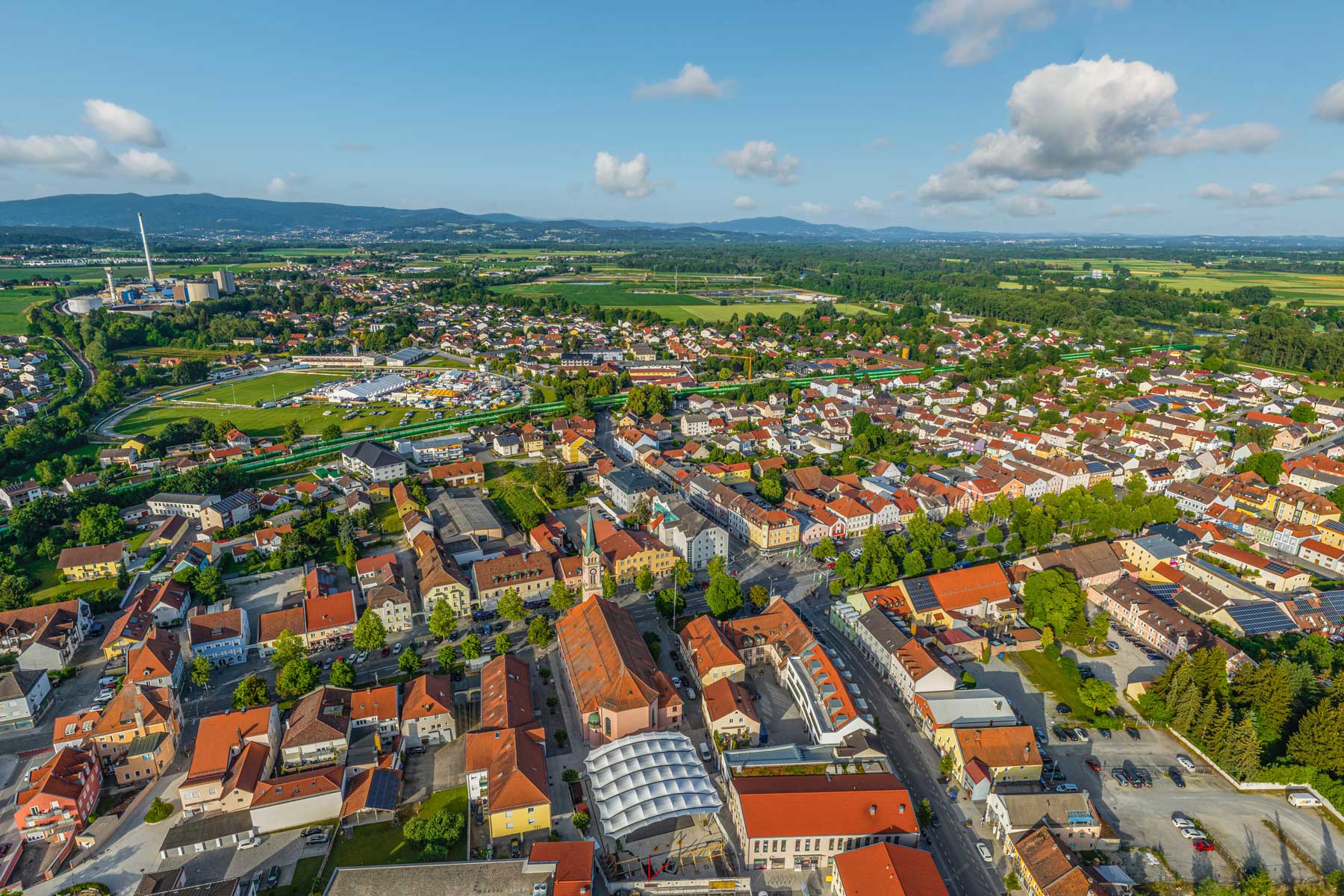 Wohnen Plattling – Stadthaus Rotkontur – Ansicht 2